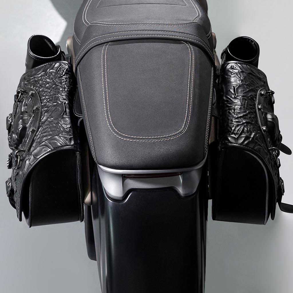 Punk Style Harley Universal Anti-theft Motorcycle Saddlebag for Southeast Asia