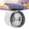 2in Fuel Level Gauge LED Digital Display Smart Red Light Alarm for Marine Boat Car