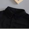 Detachable Lapel Collar False Elaborate Girls Collar Accessory Jeweled Collar Graceful Art Decorative False Shawl