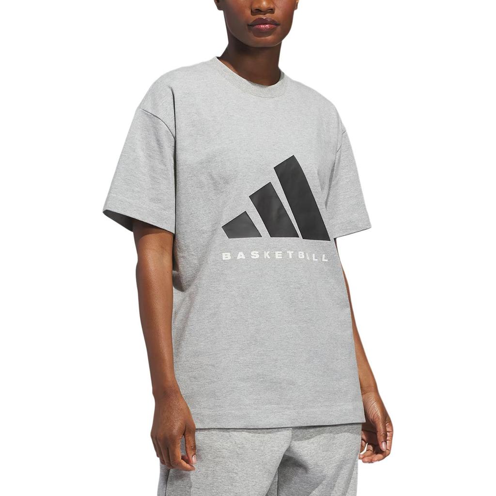 Adidas Loose Fit Round Neck Short Sleeve Basketball Jersey Unisex tops KB7558