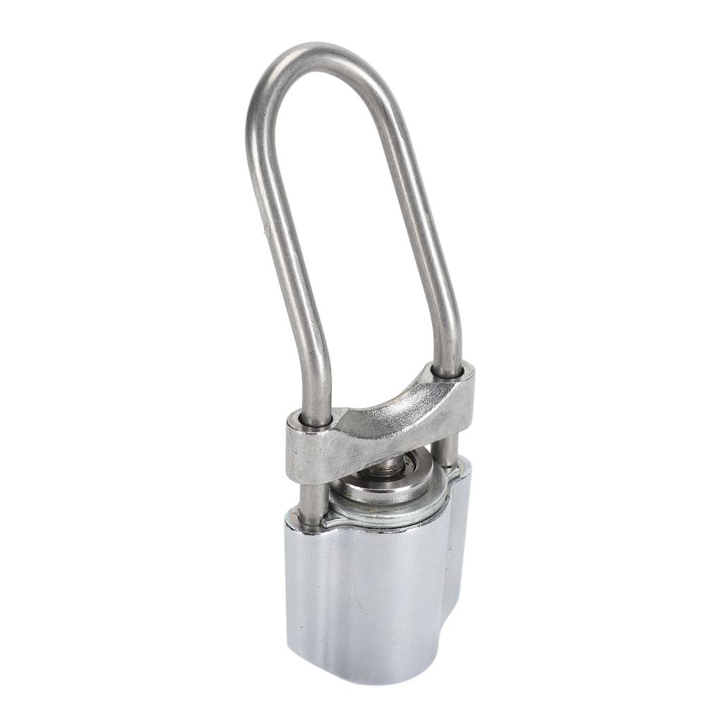 Beer Tap Lock Stainless Steel Safe Leakage Proof Draft Beer Faucet Lock for Homebrew Keg Equipment