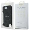 Guess 4G Circle Classic Logo MagSafe case for iPhone 16e / 17e black