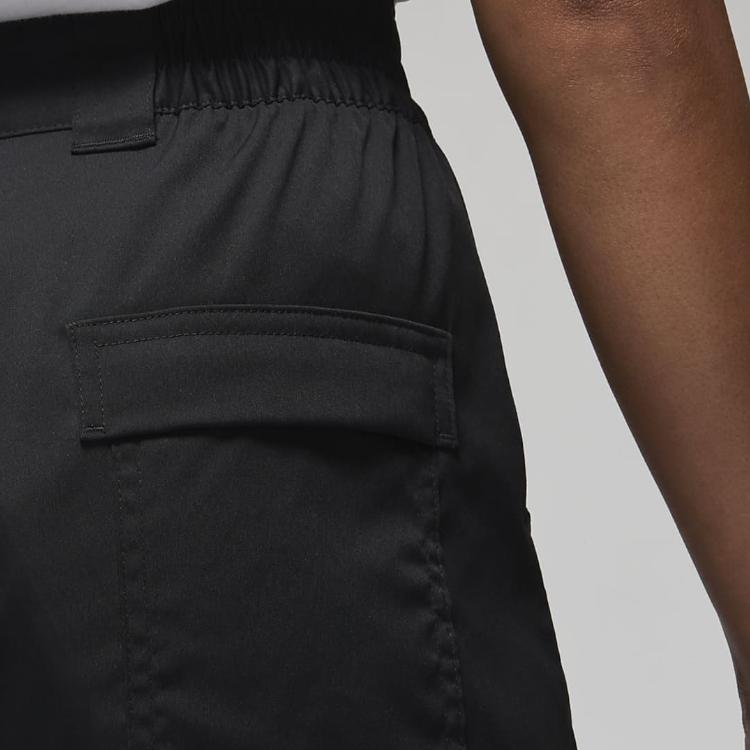 Jordan Chicago Loose Casual Wide-Leg Pants Women Bottoms Black DZ3350-010