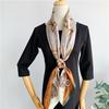 Hangzhou Silk Scarf Women's Spring and Autumn Korean Version Versatile 111 Satin Square Scarf Mulberry Silk Scarf Shawl