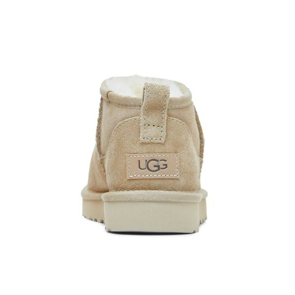 UGG Stivaletto Classico Ultra Mini Sabbia Sneakers da Donna Crema 1116109-SAN