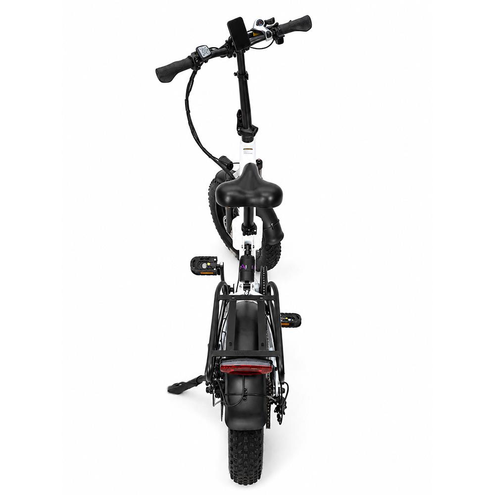Puluma FM2.0 Foldable Electric Bicycle 20" Fat Tire 750W Peak Motor Fully Suspended Adult Electric Bike 7 Speed Dual Disc Brakes 48V 15Ah