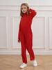 Girls Boys Solid Color Mechanic Coverall Flightsuit Zipper Jumpsuit Elastic Waist Rompers with Pockets Flight Suit Halloween Dress Up