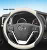 Echtes Lederlenkradbezug für Toyota: Corolla, Asia Dragon, RAV4, Camry, Highlander, Levin.