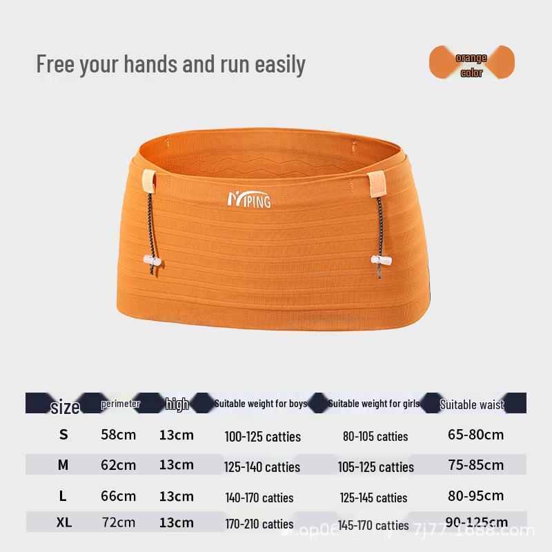 Unisex Multifunctional Marathon Hydration Belt with Phone Holder