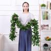 Artificial Green Grape Leaf Vine for Indoor Decor