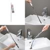 Sink Kitchen Drain Brush For Hair Clogs Debris Cleaning With Ergonomic Design