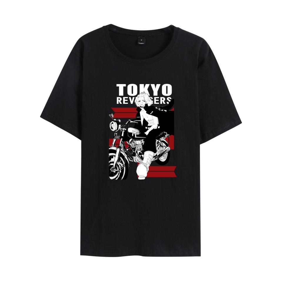 

Футболка японского аниме Tokyo Avengers Chizumi River Log унисекс для женщин больших размеров Harajuku высококачественная хлопковая футболка с принтом унисекс 4XL