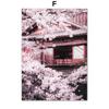 Mount Fuji Pink Sakura Japanese Landscape Wall Art Canvas Painting Nordic Posters And Prints Wall Pictures For Living Room Decor