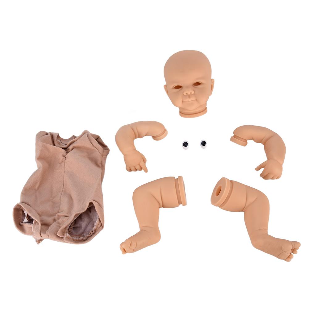 20in Reborn Doll Kits Vinyl Gentle Touch Lifelike Unpainted Unfinished DIY Baby Doll Parts
