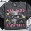 Comfort Colors Dispatcher Shirt, 911 Dispatcher Tshirt, Raccoon Emergency Dispatch Graduation Gift, Tee