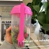 Bottle Salad Container Bottle-Shaped Bento Salad Bowl For Lunch Carry To Go Salad Box With Fork And Sauce Cup Kitchen Accessorie