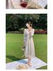 Spring & Summer Chiffon Long-Sleeve Dress - Fairy Forest Tea-Break French Style