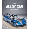 1/32 Pagani Zongta HP Alloy Model Sports Car, Desktop Ornament, The Best Collectible for Car Model Enthusiasts, Halloween Gift