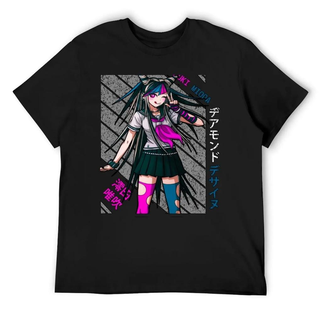 Ibuki Mioda - Super DanganRonpa 2 T-Shirt Sports Fans Funny Costumes Luxury Man Man Clothes Mens Graphic T-shirts Big and Tall