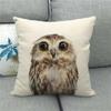 Cute Tiger Wild Animal Fierce Beast Digital Printing Short Plush Pillow Covers For Car Sofa Office Cushion Cover Home Goods