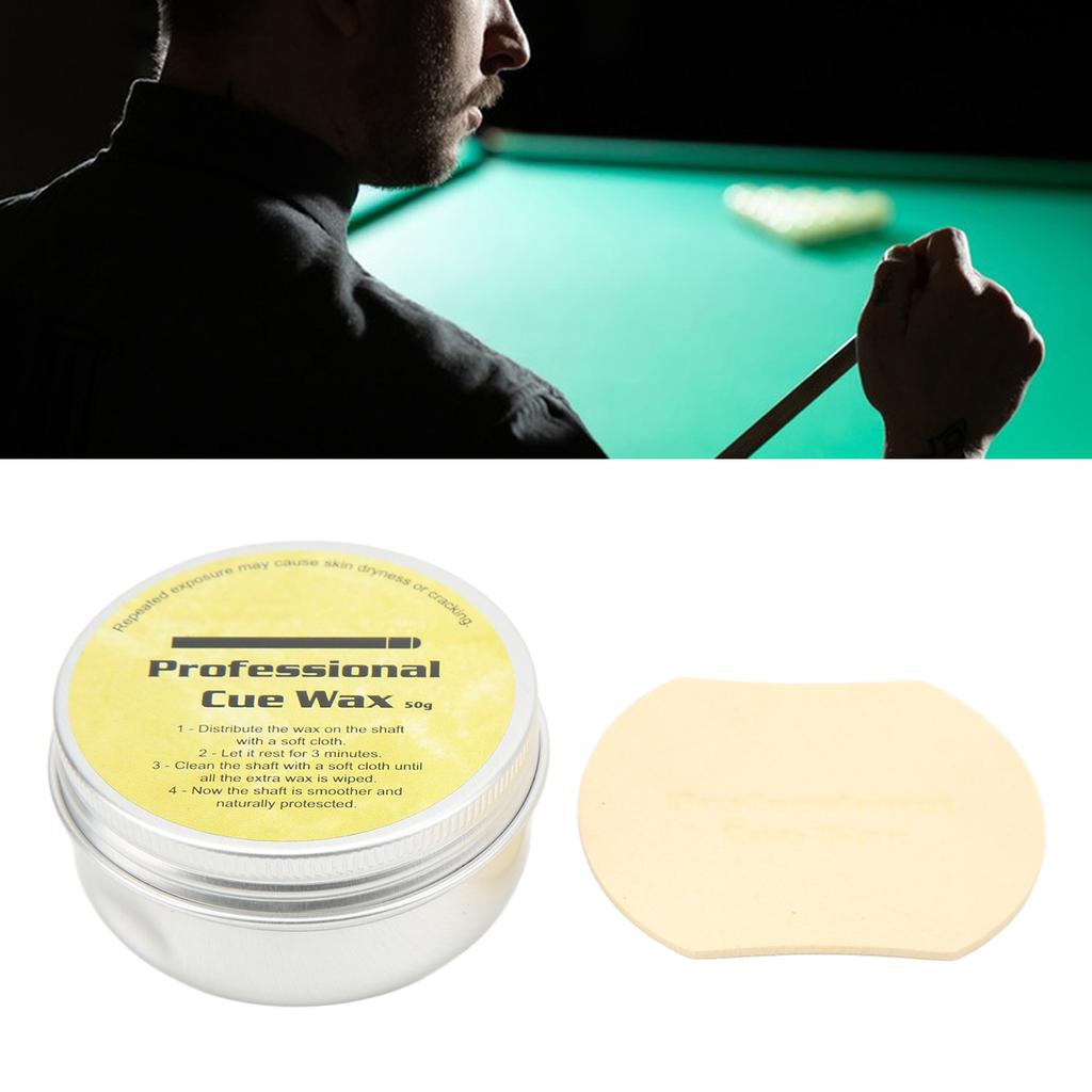 Pool Cue Wax Silky Shaft Wax Shaft Maintenance Wax Special For Wooden Pool Cue Shafts Silky Shaft Wax