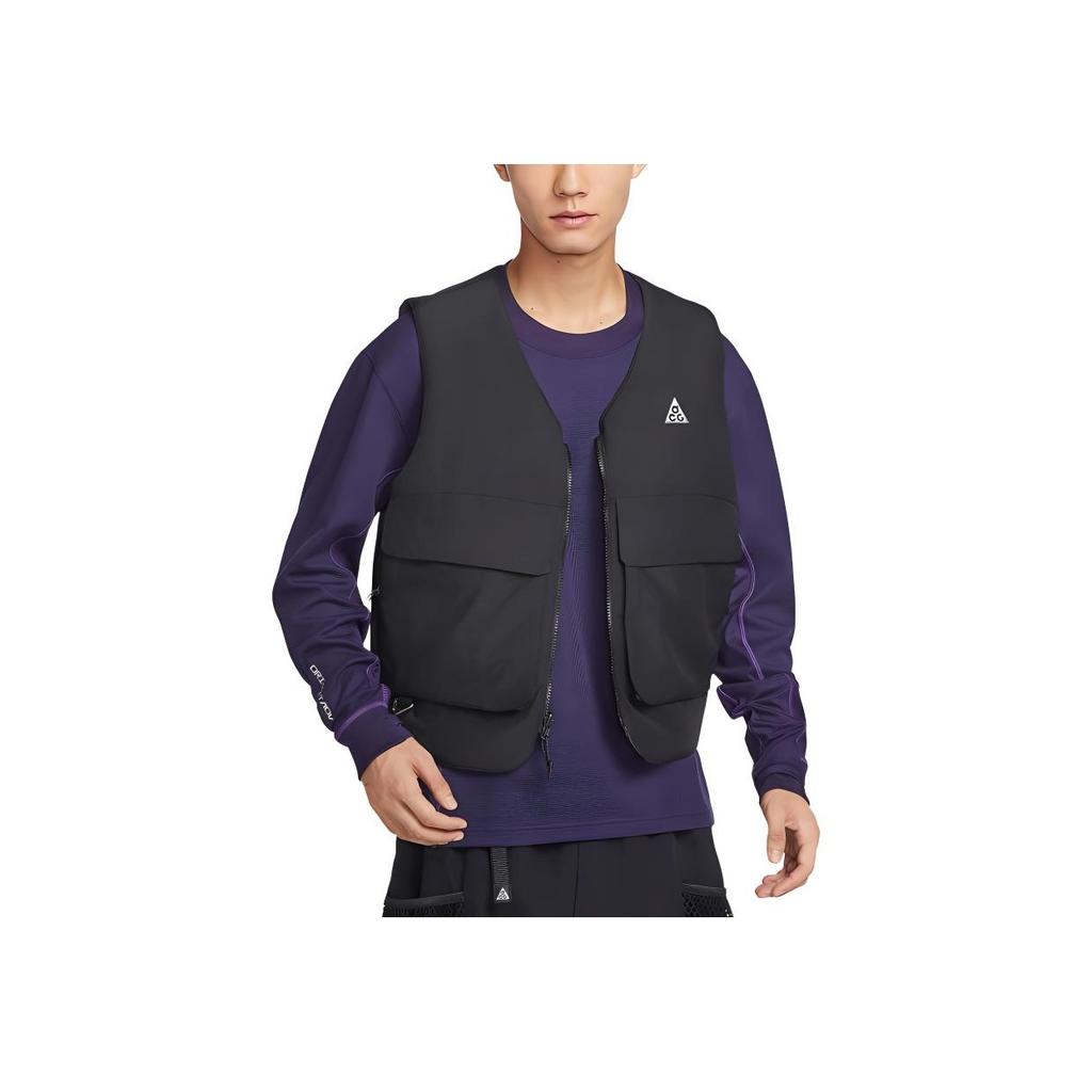 Nike ACG Skull Peak PrimaLoft® Reversible Fashion Warm Vest Men Vests Black FV8695-010