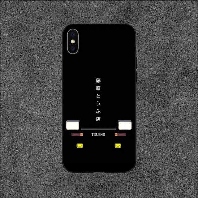 Cheap Classic Japan Initial D Phone Case For iPhone Samsung Galaxy Redmi Xiaomi Note S A 16 15 14 13 12 11 20 21 22 23 53 54 Pro Plus Ultra TPU Cover