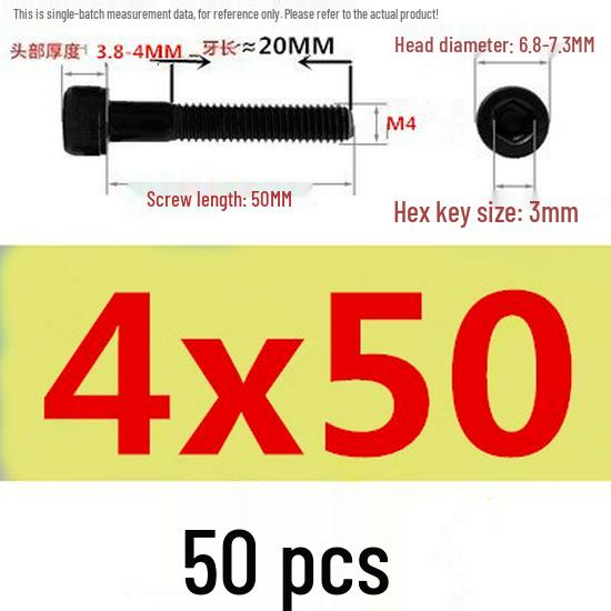 High-Strength Grade 12.9 Internal Hex Head Screws M1.4-M20