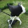 Tettuccio Parasole Universale per Passeggino con Protezione UV - Protezione Solare Estesa per Bambini