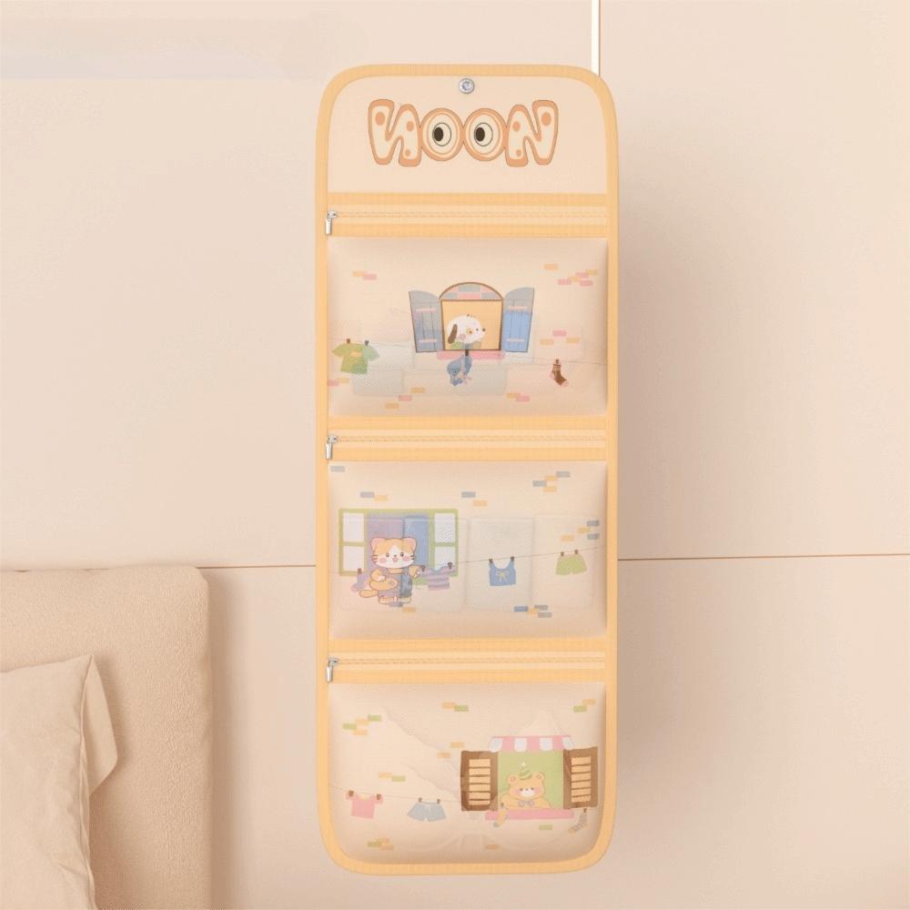 Multi-layer Storage Mesh Bag Save Space Large Capacity Bra Socks Storage Bags Multi-function Foldable Sundries Organizing Pouch