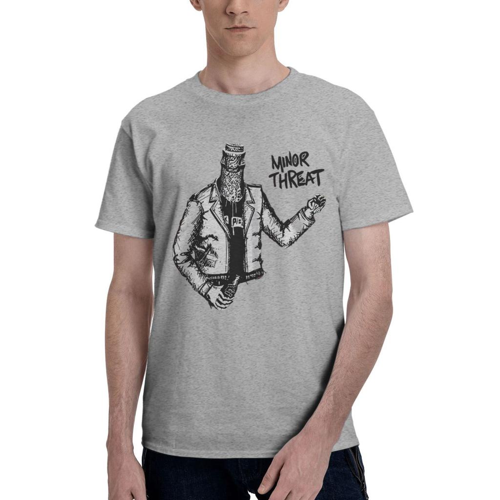 Minor Threat Bottled Violence 100 Cotton Casual Breathable Confortable Manga Funny Ugus TShirts Mens Shirt