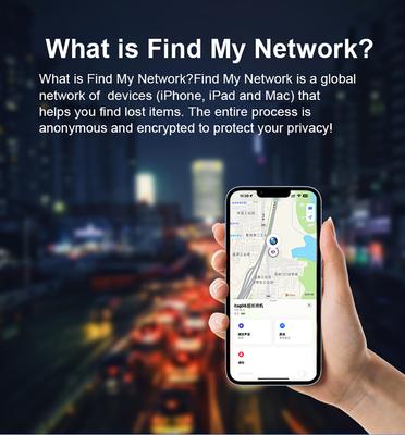 Smart Bluetooth Tag for Apple Airtags Find My Apple with Anti Lost Item Locator for Luggage Suitcase Key Finder IPX8 Tracker GPS
