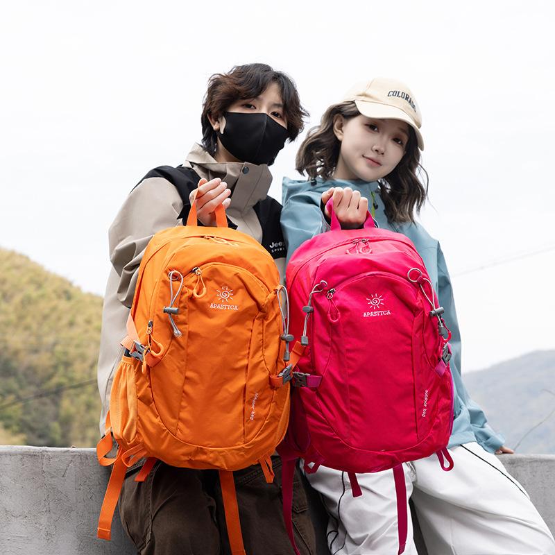 Schoolbag new backpack Oxford cloth bag travel bag men's bag outer backpack large capacity luggage bag hiking hiking bag