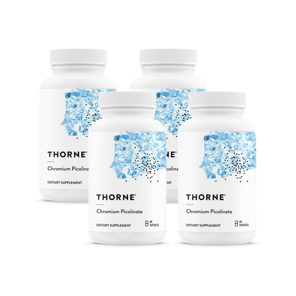 Thorne Research Chromium Picolinate Capsules 4 pcs 60 Tablets