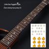 Personalized Guitar Sticker Set: Decorative Fingerboard and Panel Protectors for Acoustic and Electric Guitars.