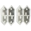 Zuverlässige und einfach zu bedienende Seifenform Silikonform-Set für Schmuckliebhaber und Bastelfreunde Resin-Anhängerform