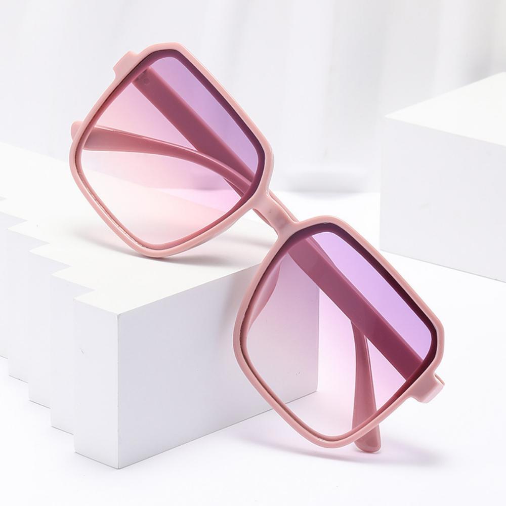 New fashion sunglasses women's square sunglasses plain and versatile ins simple classic sunglasses