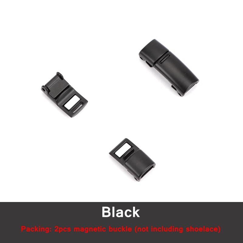Matte Metal Shoelace Magnetic buckle Shoelaces magnetic Lock 28colors Shoes Accessories Sneaker Kits Metal Laces Buckle