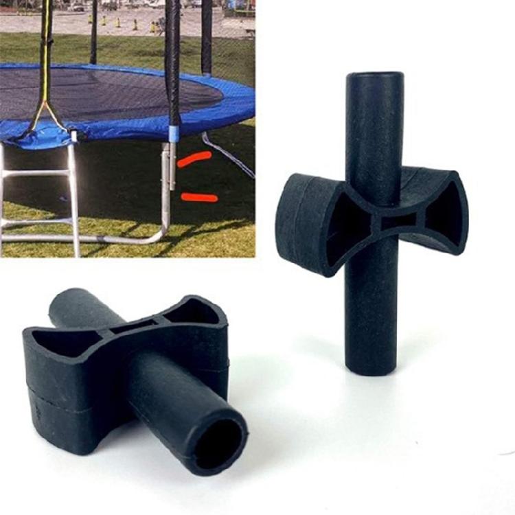 12Pcs Safety Trampoline Shell Rod Gaps Pad Crosses Shaped Trampoline Spacers Quick Install Trampoline Accessories