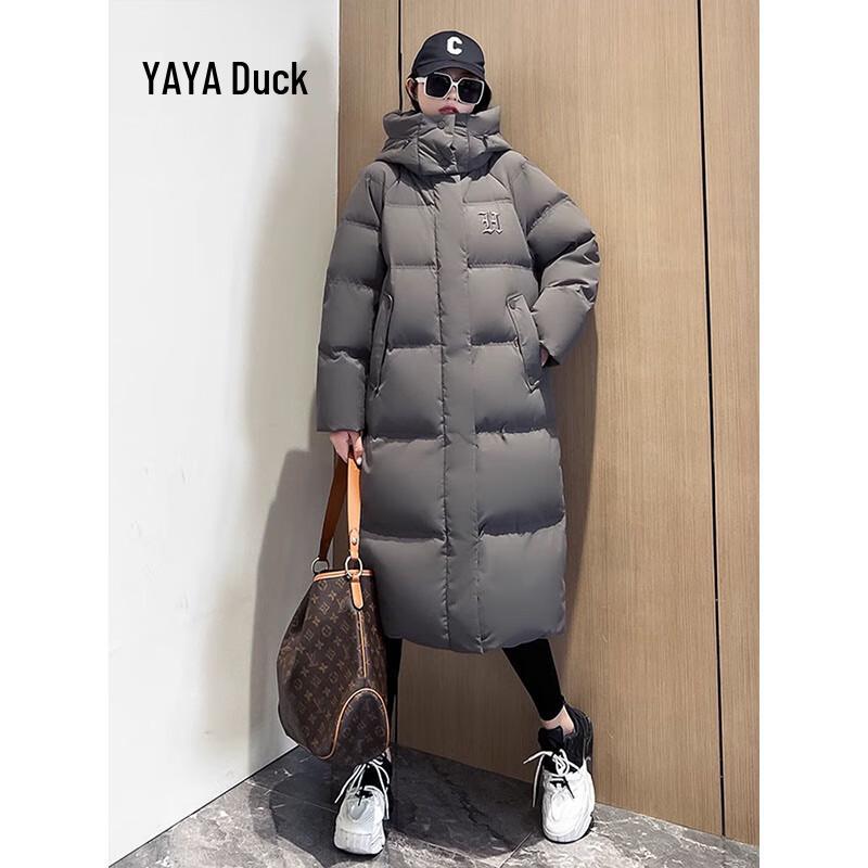 YAYA Women's DYL06B0810 Celebrity Style Long Down Jacket