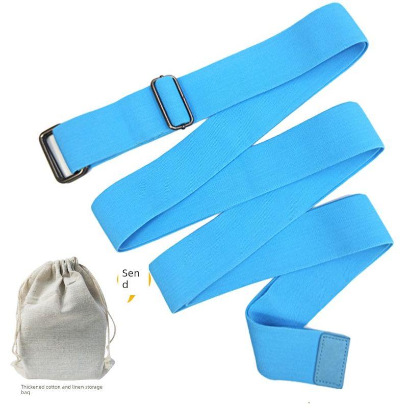 

Double-Plate Meditation Meditation Tension Brought into Order Cross Leg Band Yoga Stretch Band Meditation Stretch Leggings Handy Gadget Sky Blue