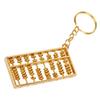 Cute Exquisite Abacus Keychain Metal Portable Abacus Key Ring Pendant Ornament Trinket