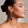 Stonefans Water Drop Dangle Earrings for Woman Wedding  Luxury Jewelry Statement Rhinestone Earrings Accessories Gift Bridal