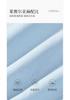 Fragrant blue linen lightweight shirt for women, 2026 summer new style French V-neck shirt, slim fit waist pinching top