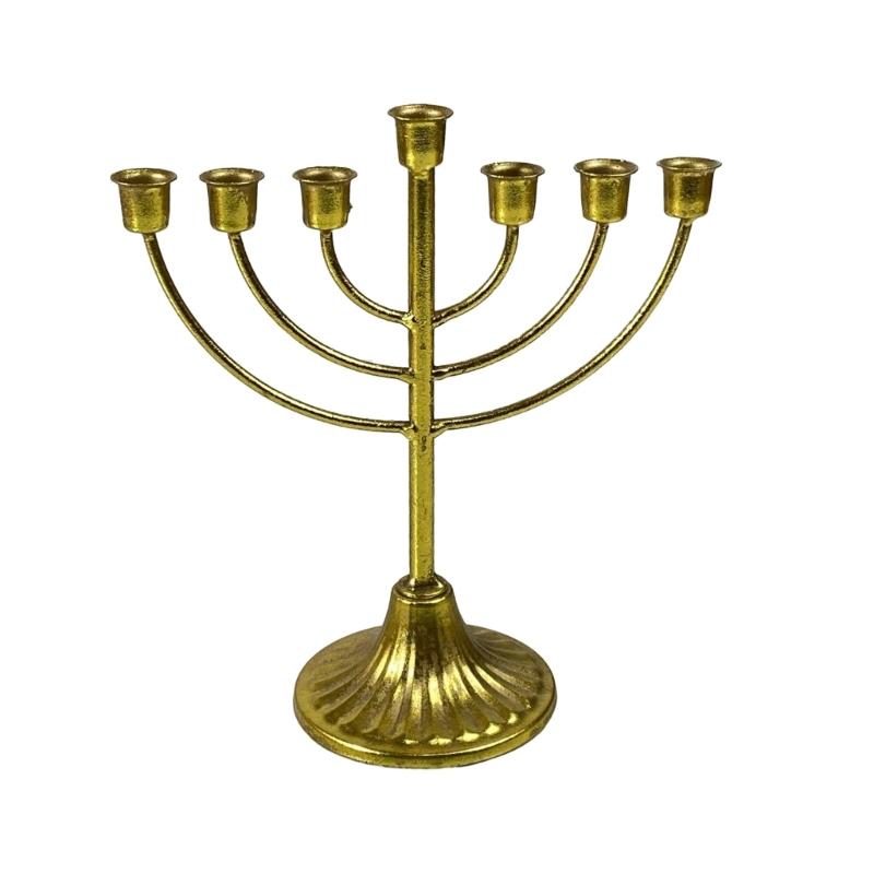 

Hanukkah Menorah Candle Holder 7/9 Headed Candle Stand Chic Candle Candelabra