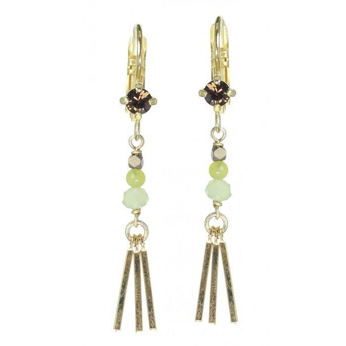 Franck Herval - Angie : Boucles d'oreille 3 mini tiges