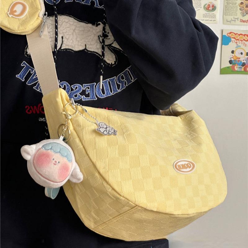 

fashion Summer Fashion Womens Shoulder Bag College Style Japanese Fashion Casual Hobos Bag Large Capacity Harajuku Female Handbag