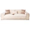 French Cream Style Sofa Cushion Autumn and Winter Plush Cushion Non-Slip Sofa Cover 2024 New Seat Cushion Cover Cloth