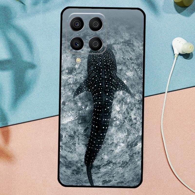 Ocean Whale Shark Animal For Samsung Galaxy M33 M35 M55 M15 M12 M13 M14 M34 M54 M53 M21 M31 M11 M32 M52 M06 M16 Case