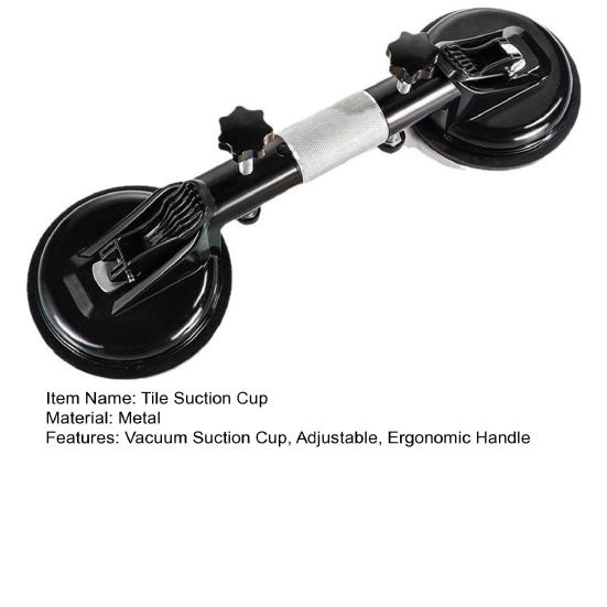 Granite Seam Setter with Vacuum Suction Cup Adjustable Countertop Seam Joining Leveling Installation Tool Laminate Floor Gap Repair Tool